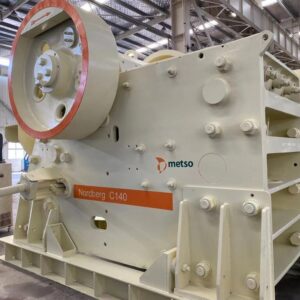 METSO C-140 jaw crusher