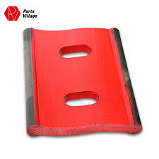 Mobile jaw plate